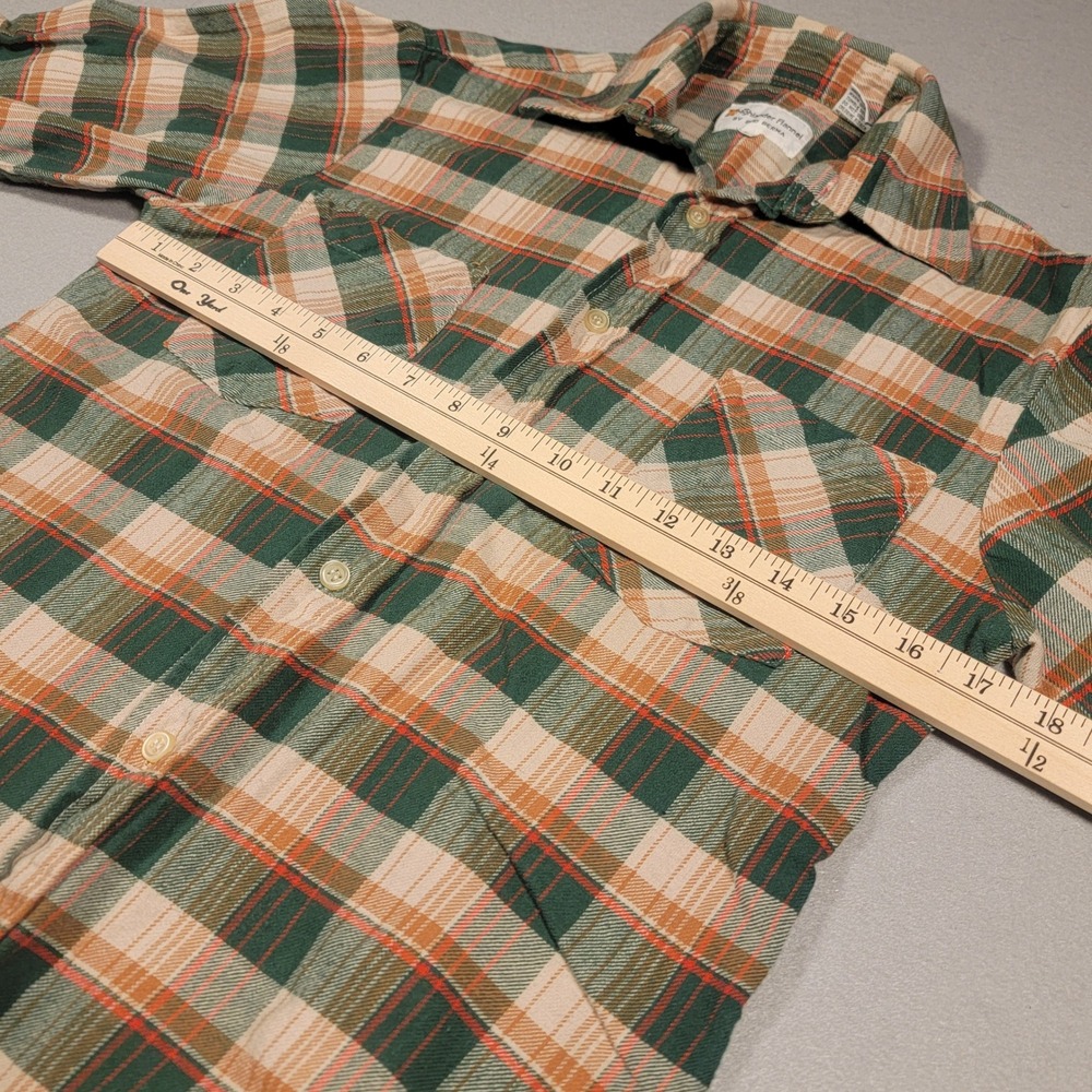 VTG Highlander Flannel by‎ Bud Berma Men's Small Plaid Cotton Button Up Shirt - Picture 6 of 8